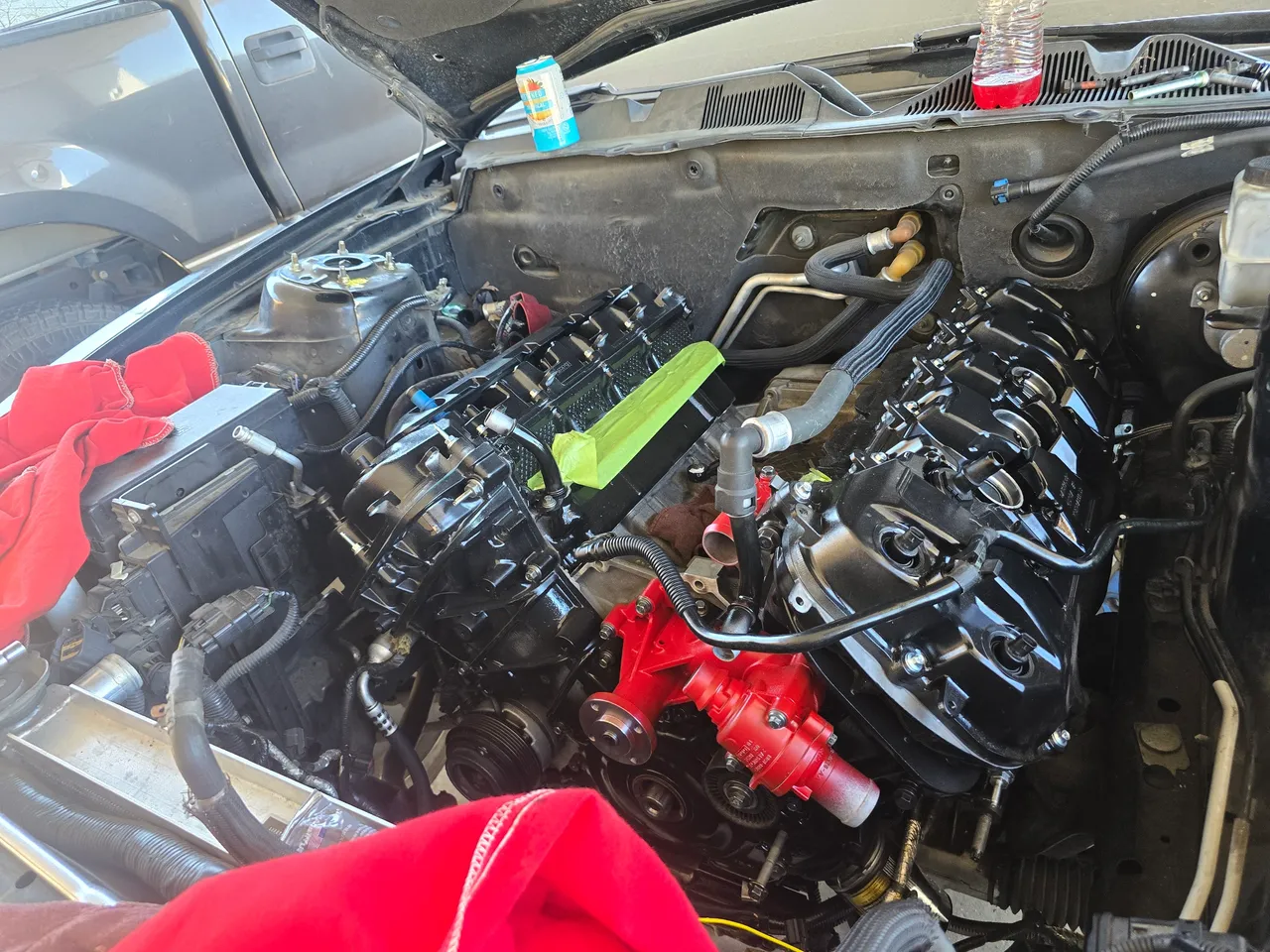 Classic muscle car restoration